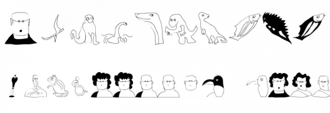 Characters Font OTHER CHARS