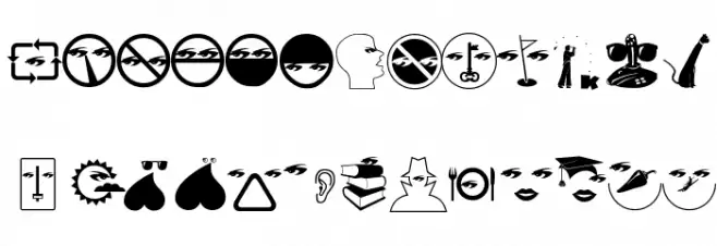CharactersA  フリーフォントのダウンロード