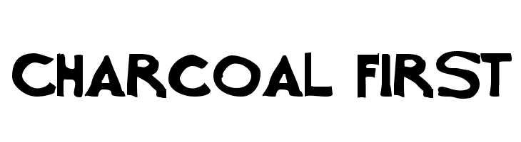 Charcoal first  font caratteri gratis