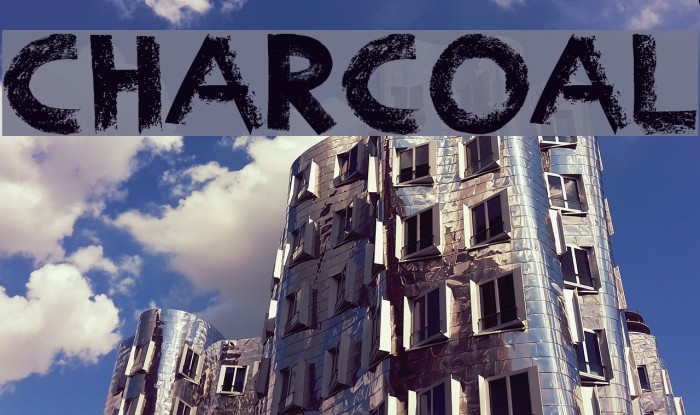 Charcoal Font examples