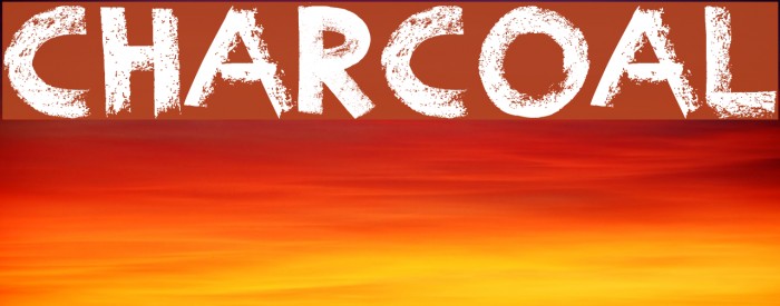 Charcoal Font examples