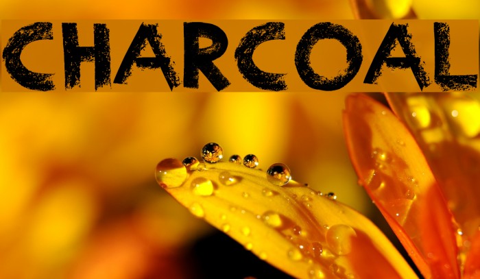 Charcoal Font examples