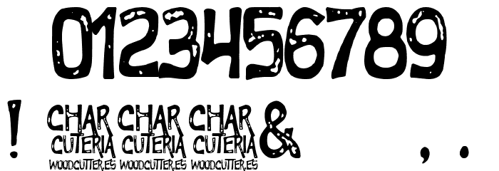 Charcuteria Font OTHER CHARS