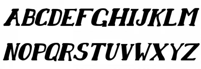 Chardin Doihle Bold Italic Caratteri MINUSCOLO