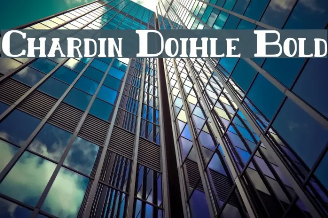 Chardin Doihle Bold Example 1