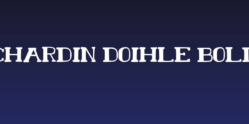 Chardin Doihle Bold Social Header