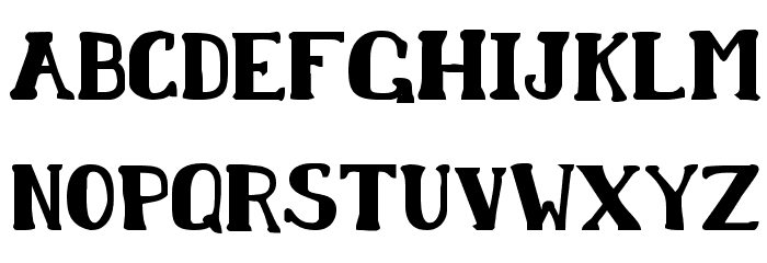 Chardin Doihle Bold Font LOWERCASE