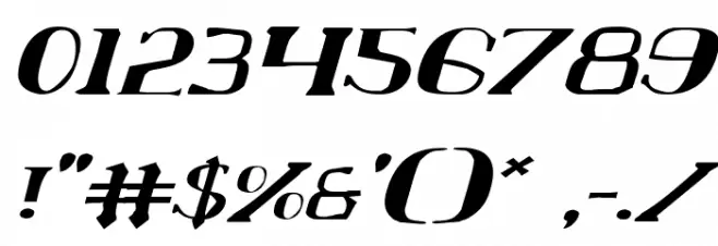 Chardin Doihle Expanded Italic Fuentes OTROS CHARS
