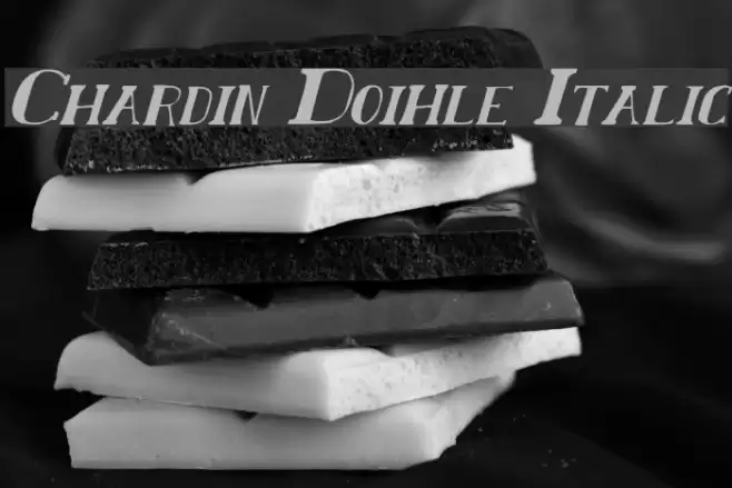 Chardin Doihle Italic Fuentes examples