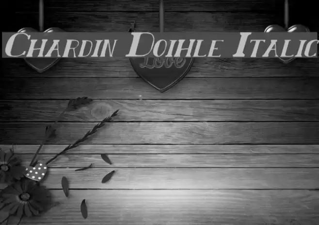 Chardin Doihle Italic Fuentes examples