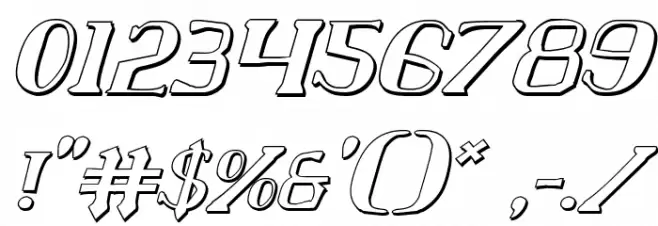 Chardin Doihle Shadow Italic Fuentes OTROS CHARS