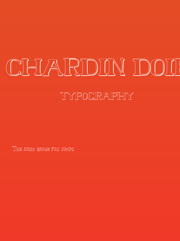 Chardin Doihle Shadow Poster
