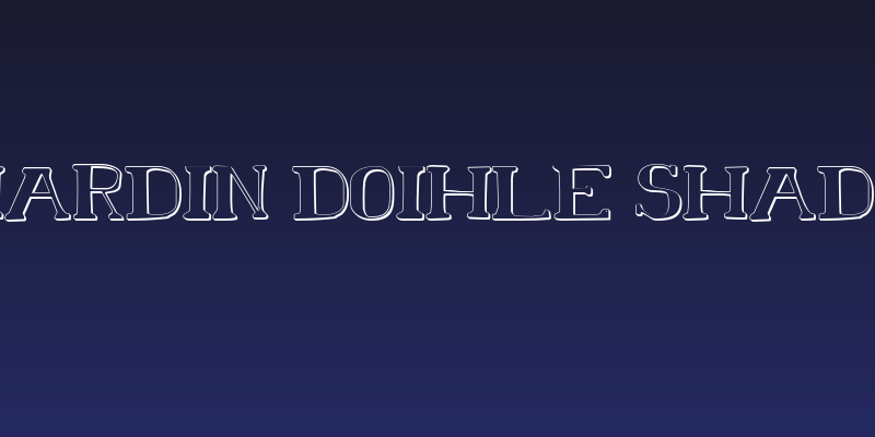 Chardin Doihle Shadow Social Header