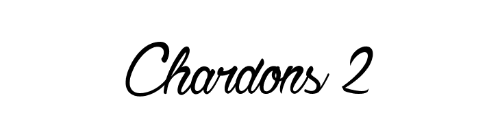 Chardons 2 Font