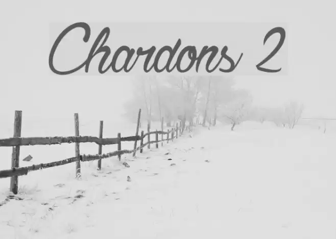 Chardons 2 Fonte examples