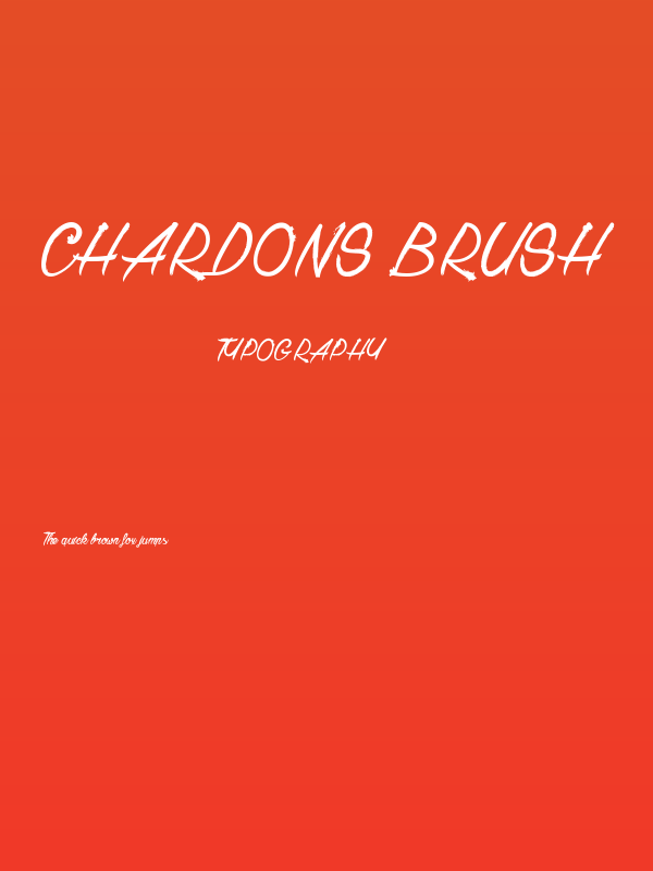 Chardons Brush Poster