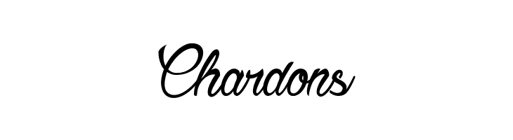 Chardons Font