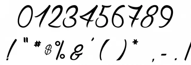 Chardons Font OTHER CHARS