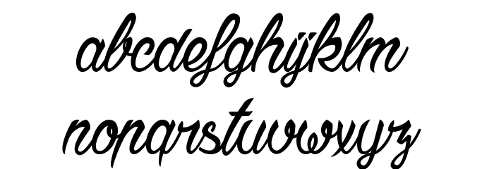 Chardons Font LOWERCASE
