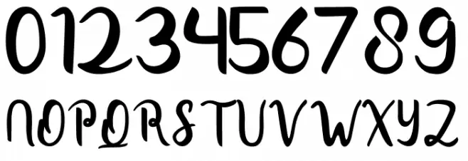 Charganolton Regular Polices AUTRES CHARS