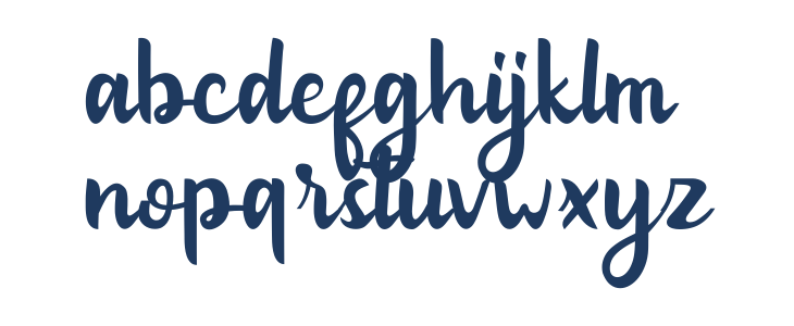 Charganolton Regular Lowercase