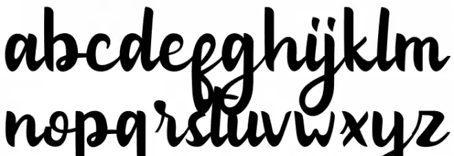 Charganolton Regular Polices MINUSCULES