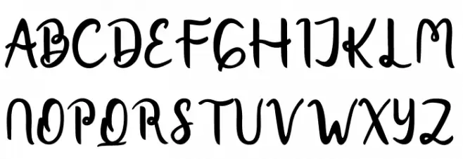Charganolton 字体 大写