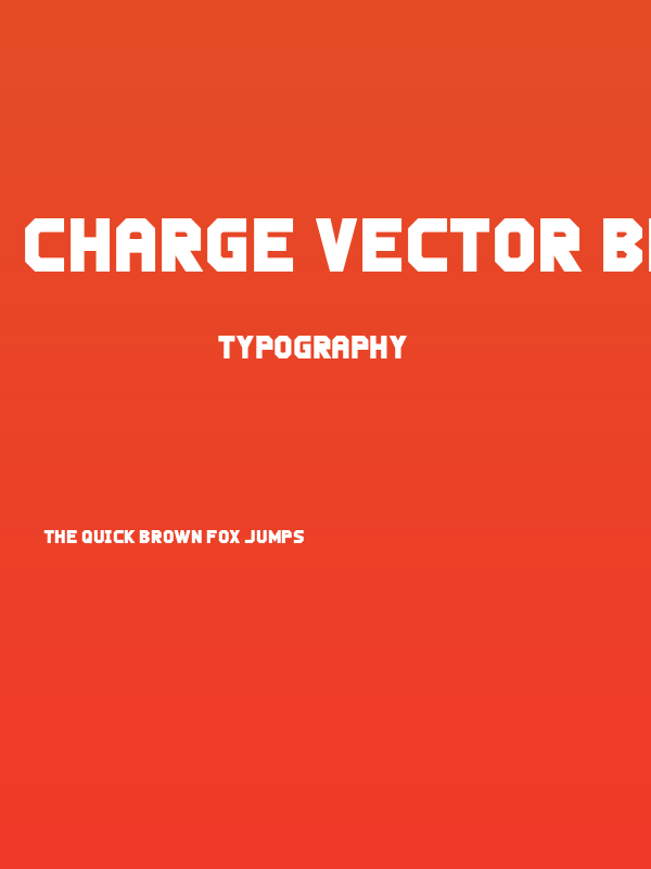 Charge Vector Black Poster
