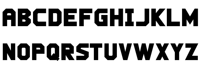 Charge Vector Black Font LOWERCASE