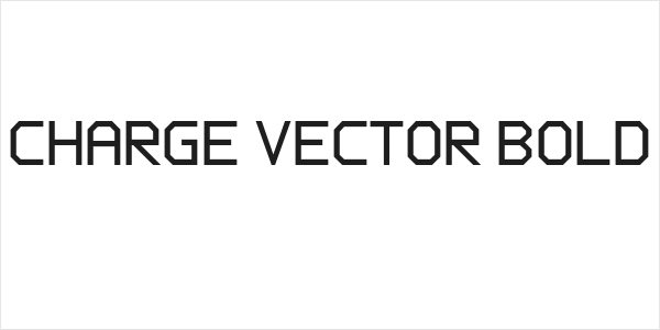 Charge Vector Bold Logo