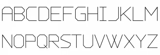 Charge Vector Thin Schriftart Groß