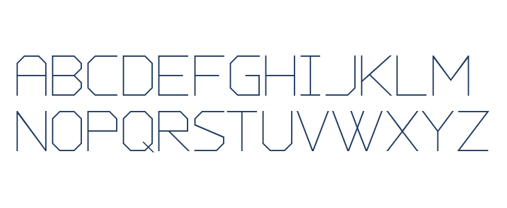 Charge Vector Thin Lowercase