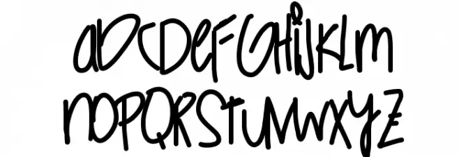 ChargedUp Schriftart Groß