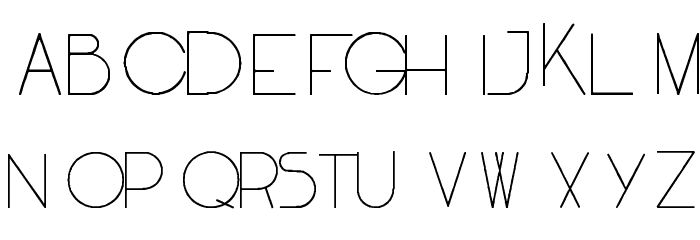 ChargeleSS Font LOWERCASE
