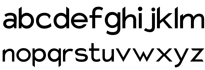 Charger Bold Font LOWERCASE