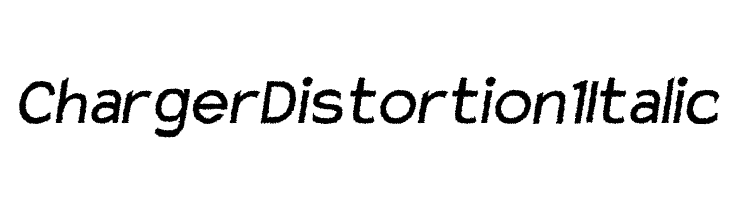 Charger Distortion 1 Italic  Descarca Fonturi Gratis