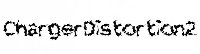 Charger Distortion 2  Free Fonts Download