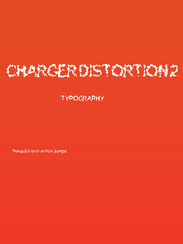 Charger Distortion 2 Poster