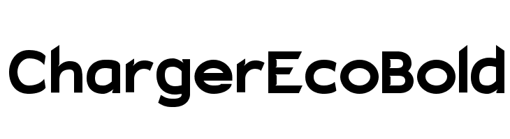 Charger EcoBold  Free Fonts Download
