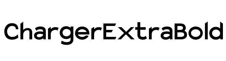Charger ExtraBold  नि: शुल्क फ़ॉन्ट्स डाउनलोड