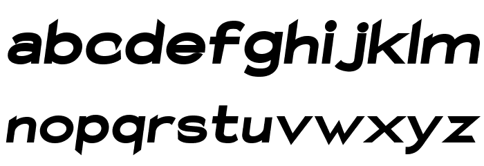 Charger Hemi R/T Font LOWERCASE