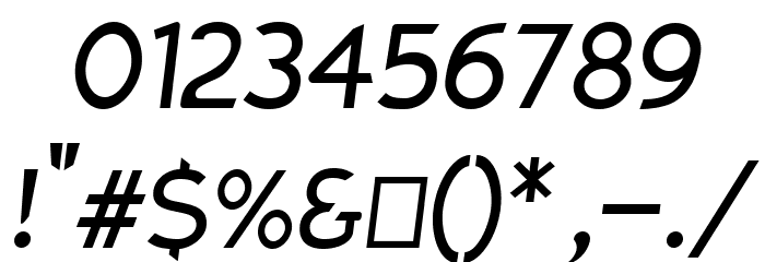 Charger Italic Font OTHER CHARS
