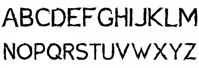 Charger Mayhem Schriftart Groß