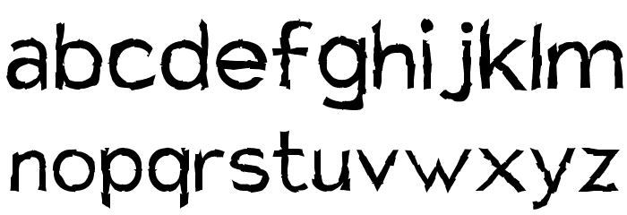 Charger Mayhem Font LOWERCASE
