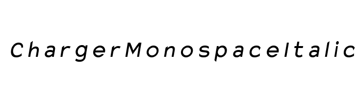 Charger Monospace Italic  les polices de caractères gratuit tlcharger