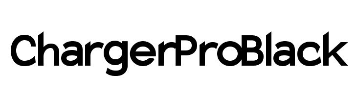 Charger Pro Black Font