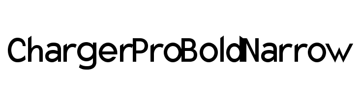 Charger Pro Bold Narrow  Fuentes Gratis Descargar