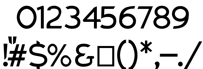 Charger Pro Extended Font OTHER CHARS