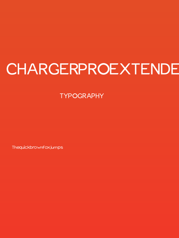 Charger Pro Extended Poster