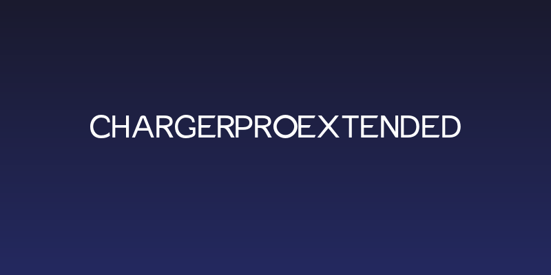 Charger Pro Extended Social Header